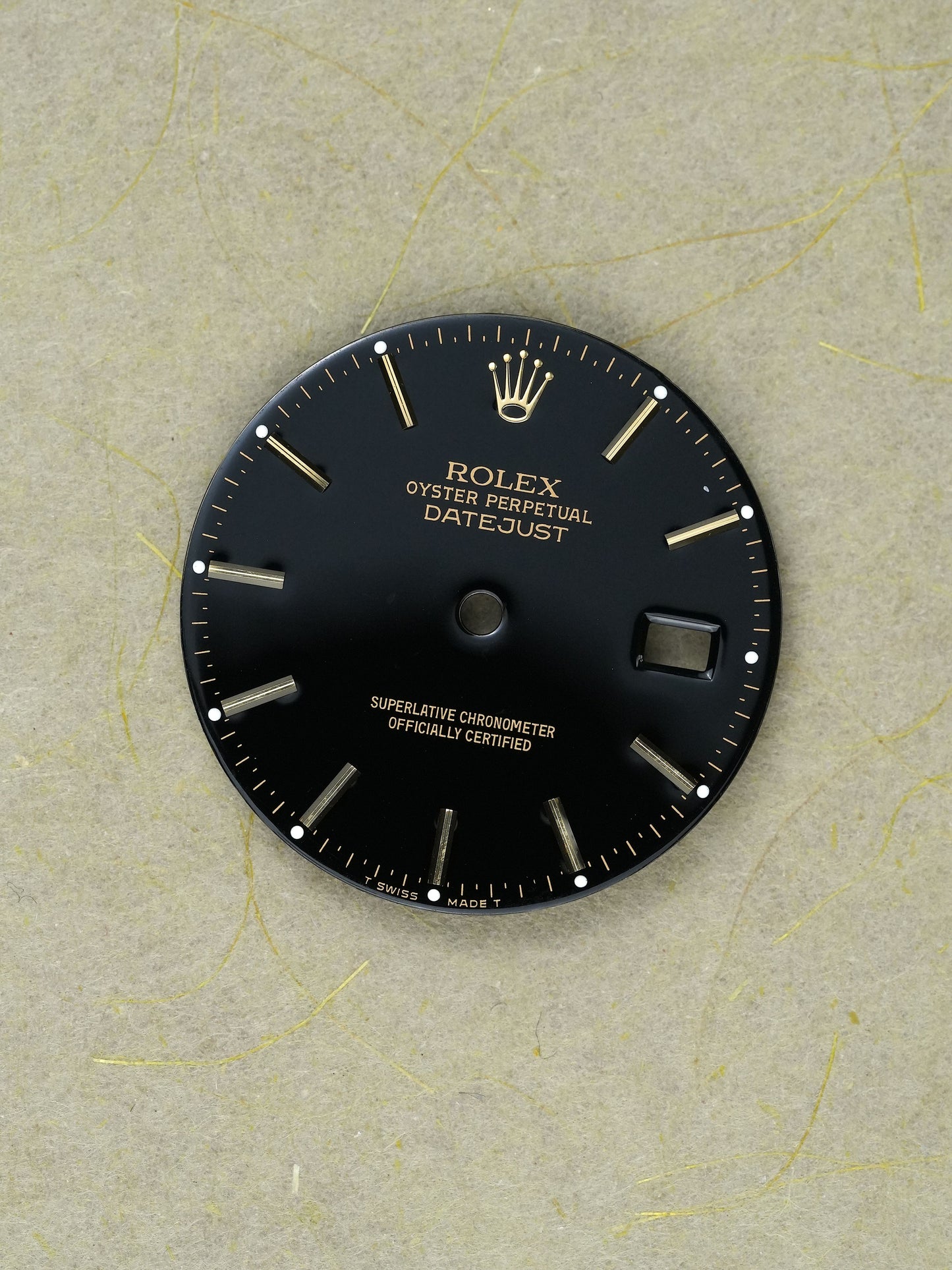Rolex „Black Dial" for OP Datejust 36 mm 16018|16013| 16233 | 16238 Tritium