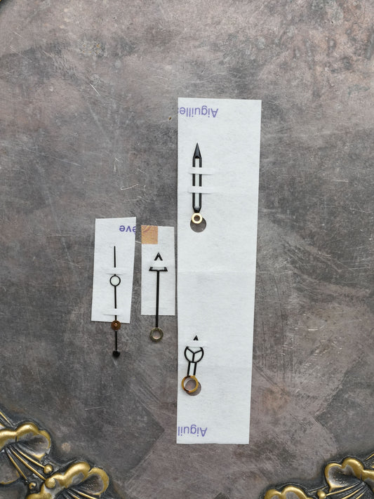 Rolex NOS „SARU" Zeigersatz für GMT Master 116758 für pave Zifferblatt