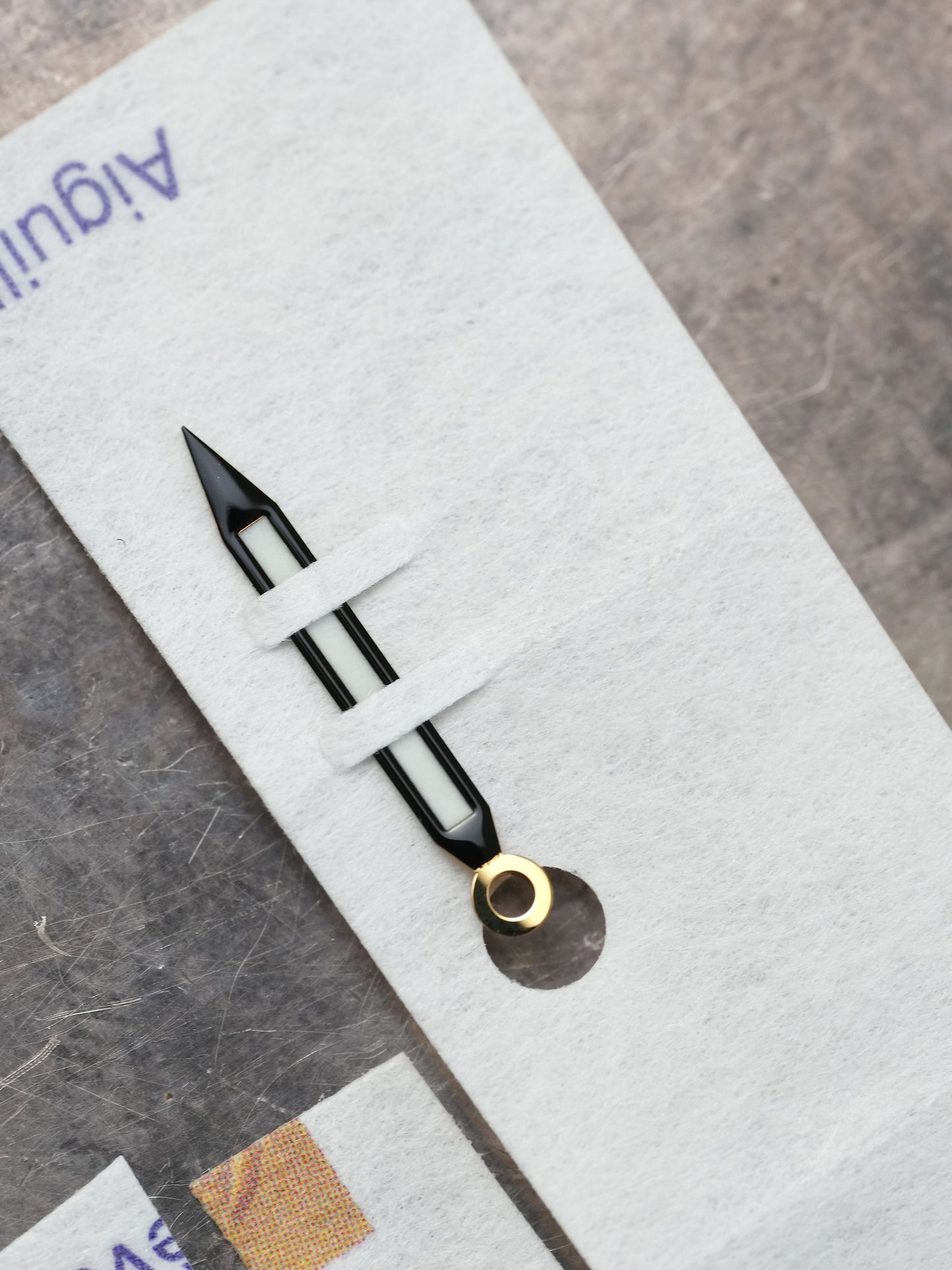 Rolex NOS "SARU" handset for GMT Master 116758 for Pave Dial