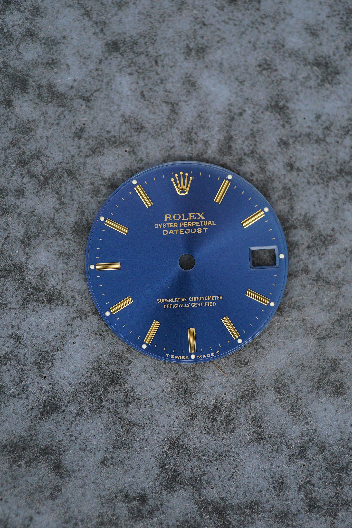 Rolex blue dial for OP Datejust 31 mm 68273 | 68278 Tritium