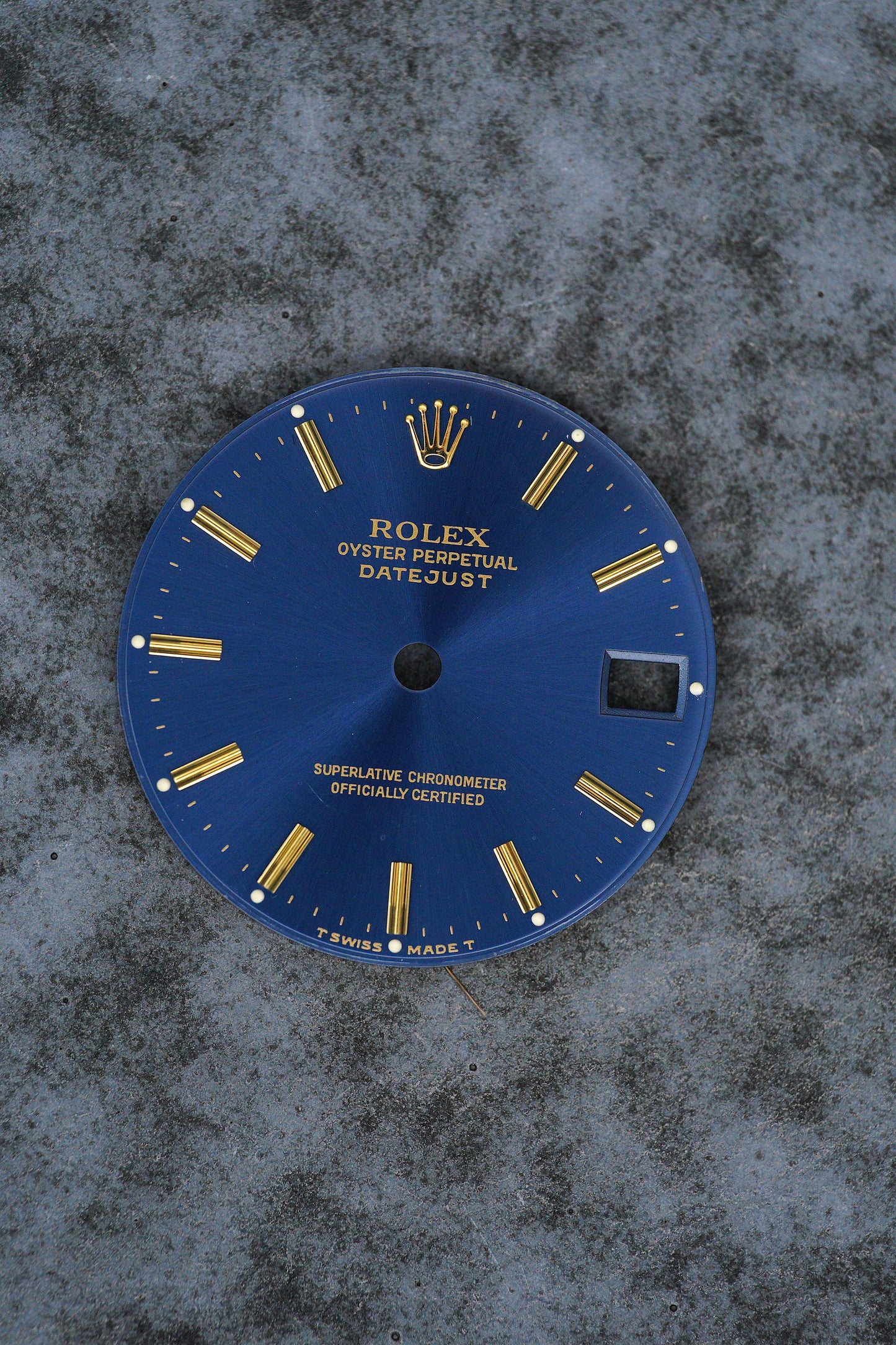 Rolex blue dial for OP Datejust 31 mm 68273 | 68278 Tritium