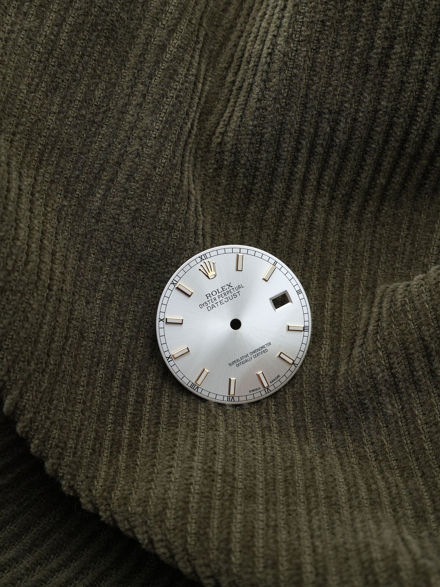 Rolex NOS Gray Dial for Datejust 116203 | 116208 Luminova