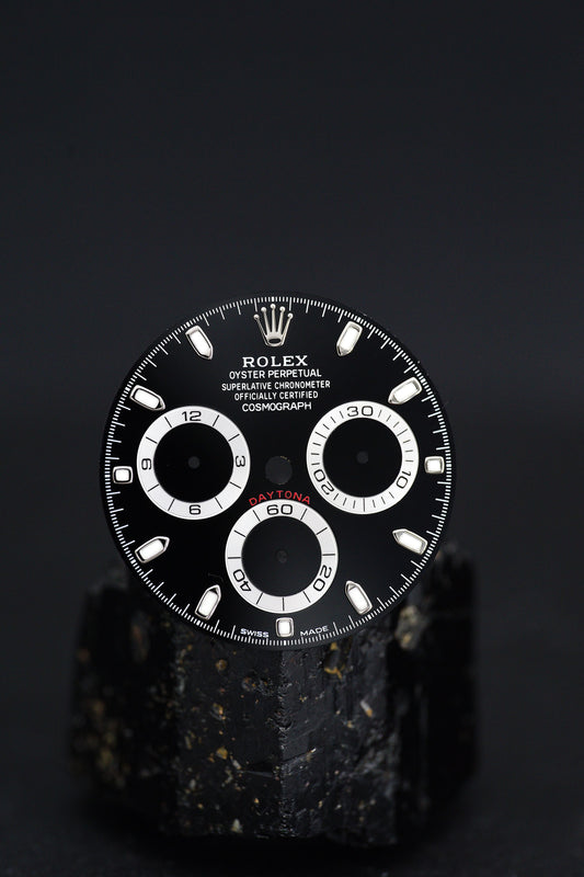 Rolex Dial black for Cosmograph Daytona 116500LN Chromalight