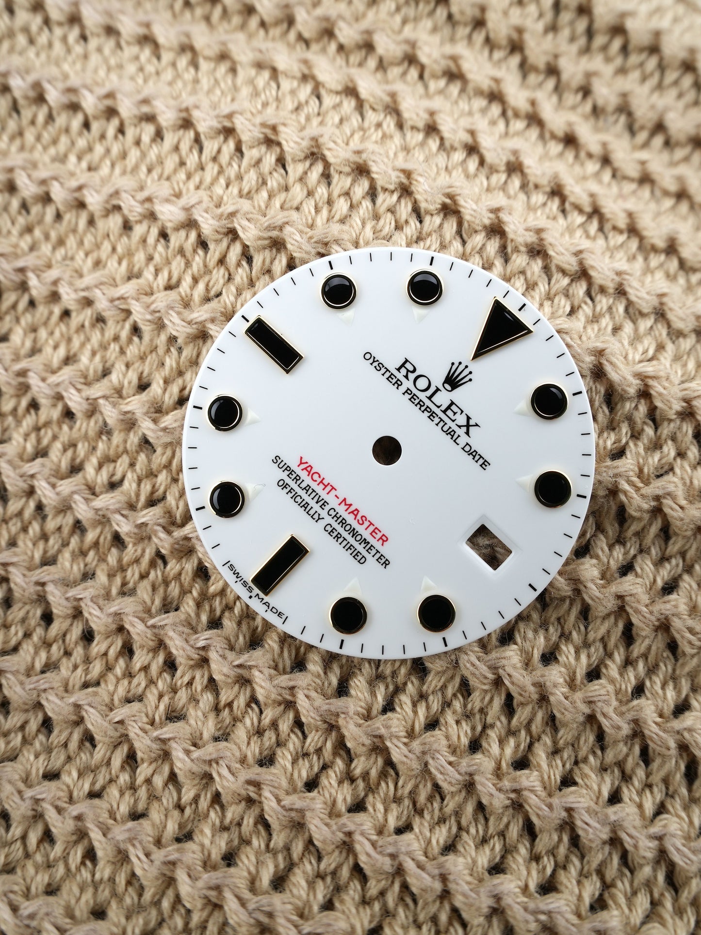 Rolex Zifferblatt weiß für Yacht‑Master 16623 | 16628