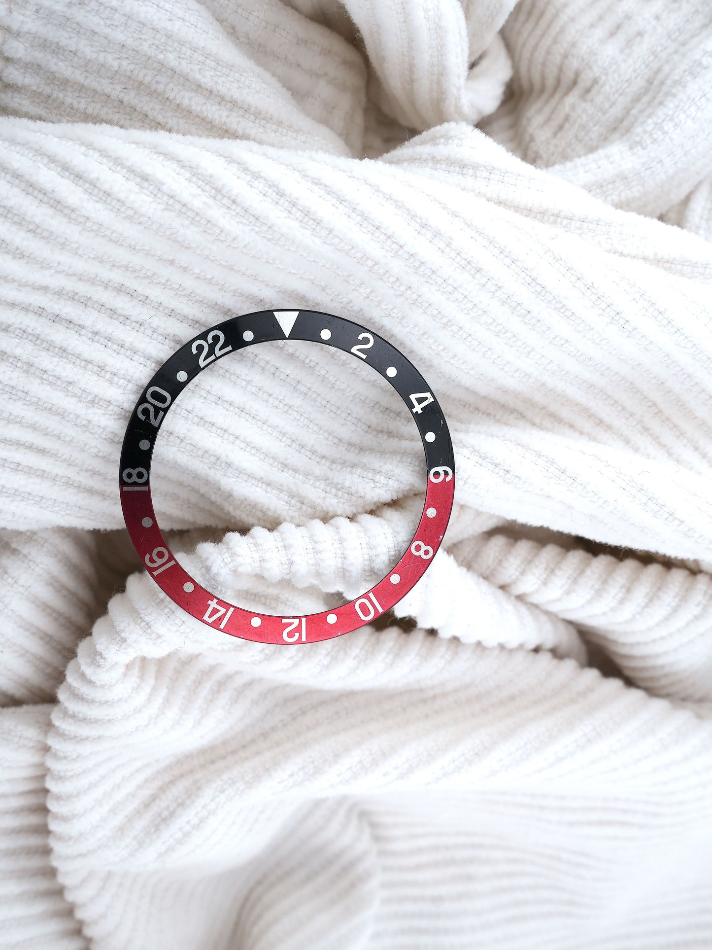 Rolex Inlay | Insert | Einlage Schwarz/Rot „Coke“ für GMT-Master 16700 | GMT-Master II 16710 | 16760