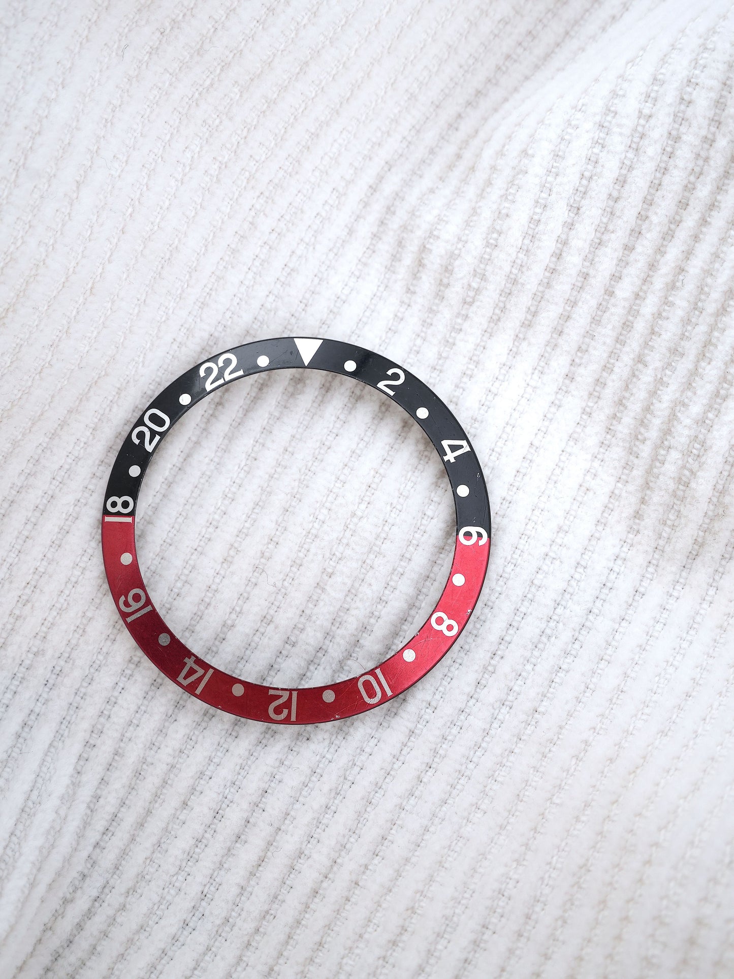 Rolex Inlay | Insert | Einlage Schwarz/Rot „Coke“ für GMT-Master 16700 | GMT-Master II 16710 | 16760