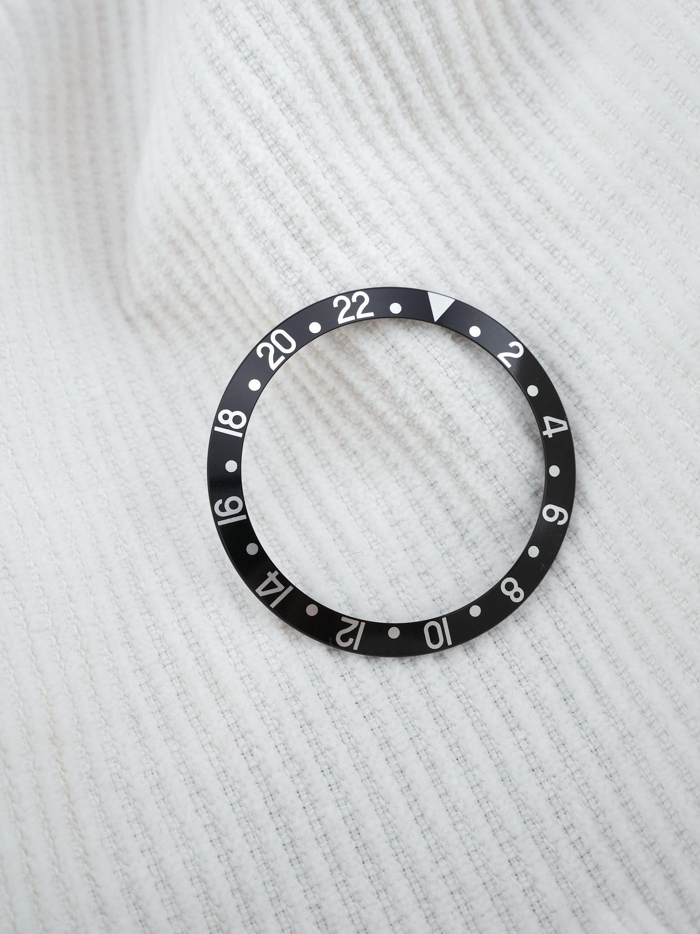 Rolex Lünette Inlay / Insert Schwarz für GMT-Master 16700 | GMT-Master II 16710 | 16760