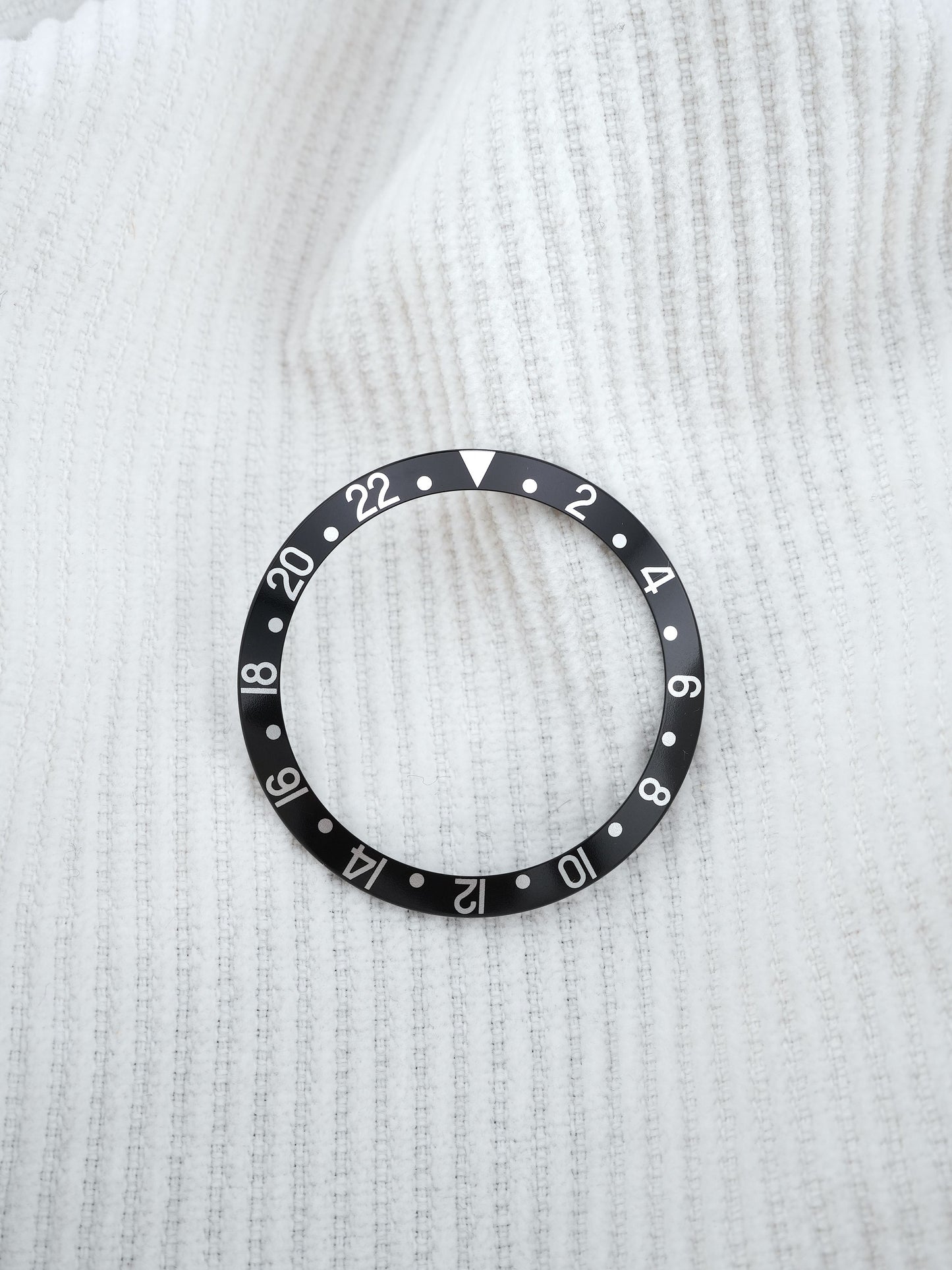 Rolex Lünette Inlay / Insert Schwarz für GMT-Master 16700 | GMT-Master II 16710 | 16760