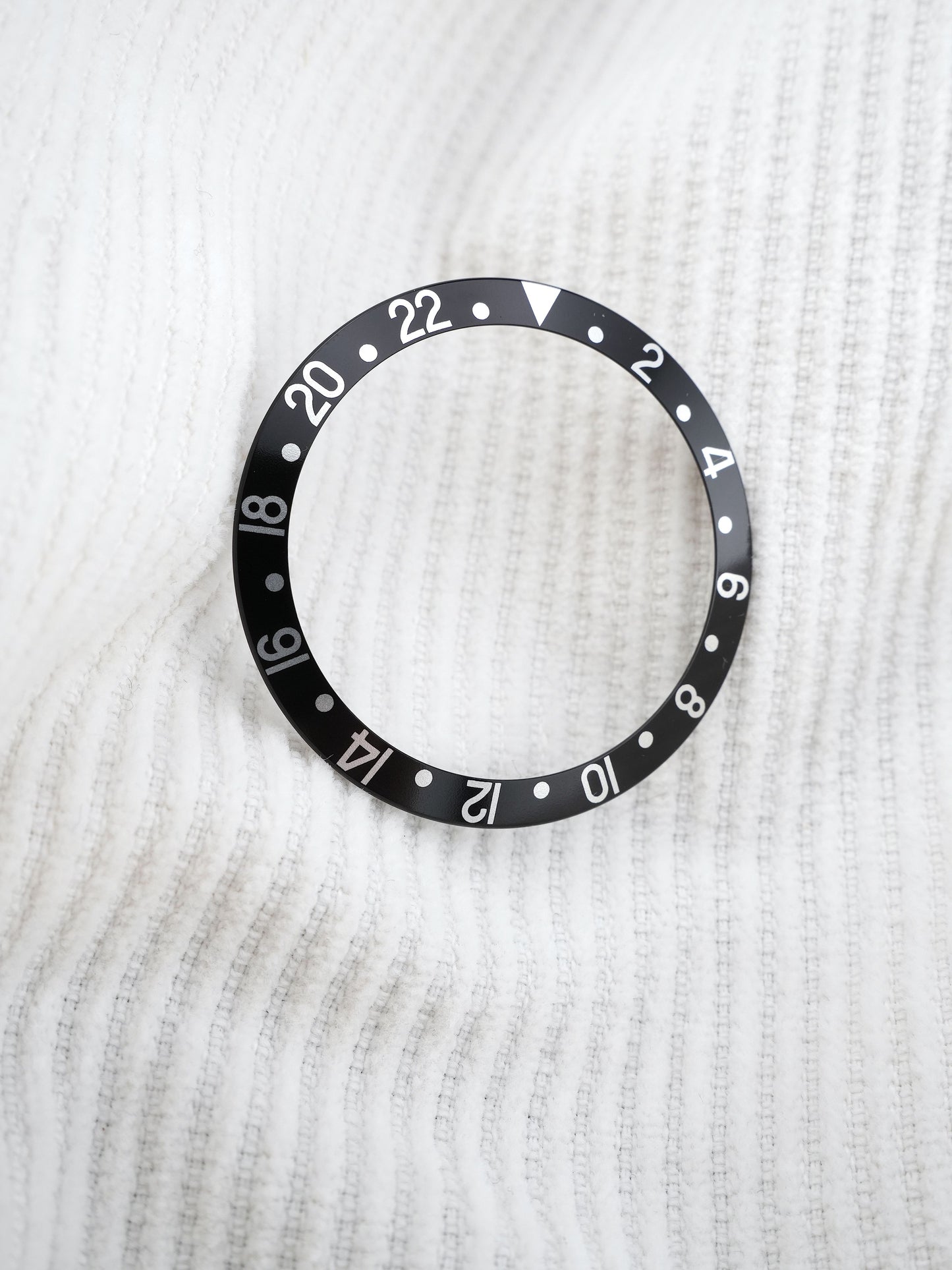 Rolex Lünette Inlay / Insert Schwarz für GMT-Master 16700 | GMT-Master II 16710 | 16760