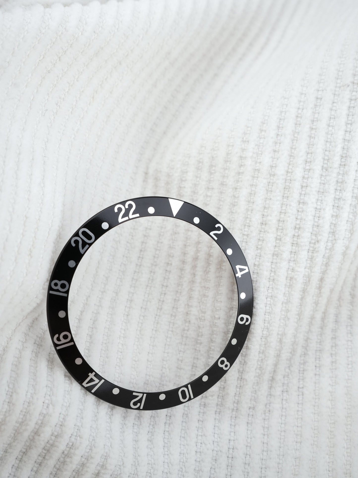 Rolex Lünette Inlay / Insert Schwarz für GMT-Master 16700 | GMT-Master II 16710 | 16760