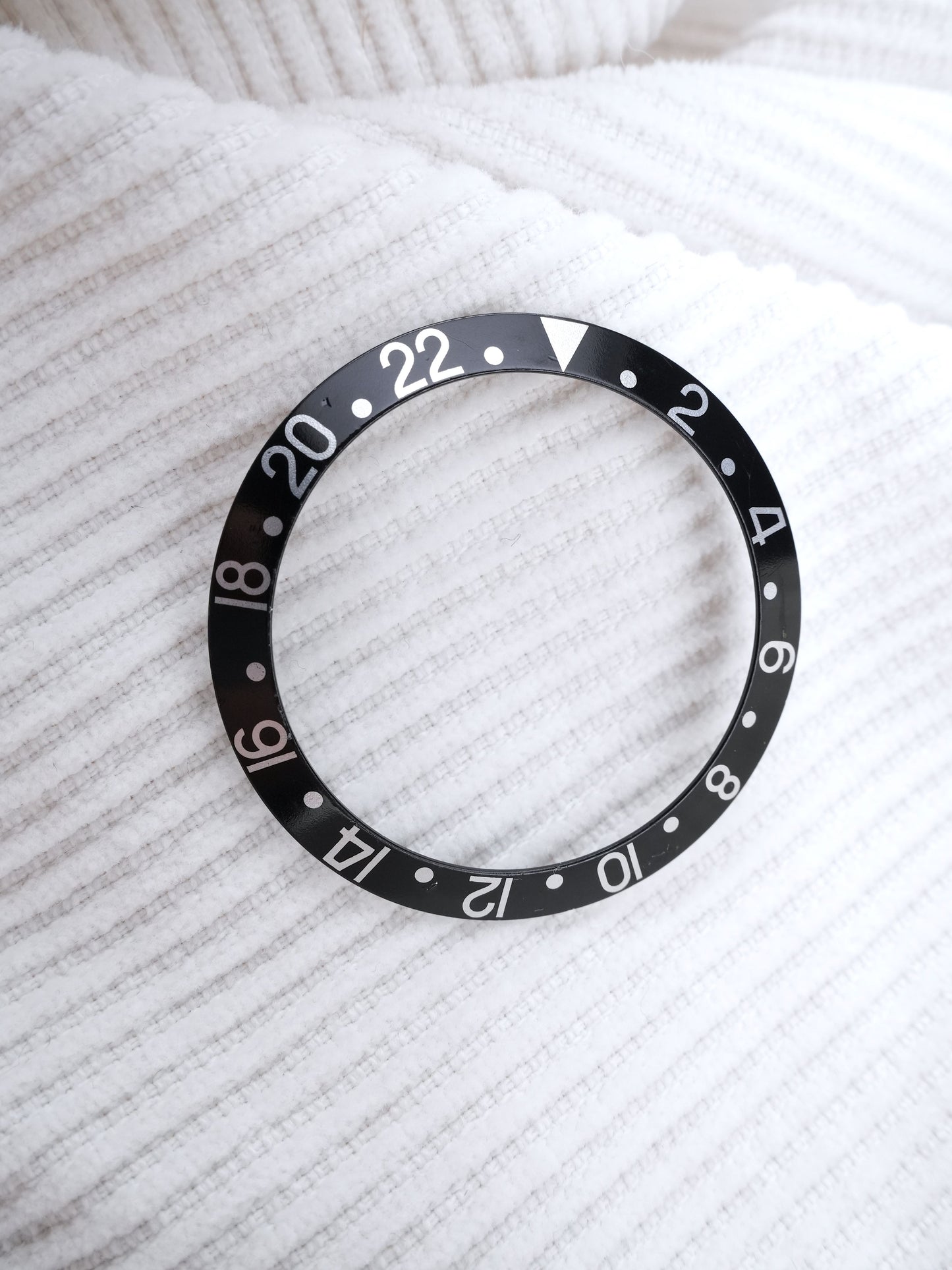 Rolex Inlay | Insert | Einlage Schwarz für GMT-Master 1675 | 16750