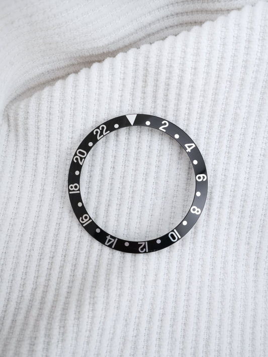 Rolex Inlay | Insert | Einlage Schwarz für GMT-Master 16700 | GMT-Master II 16710 | 16760