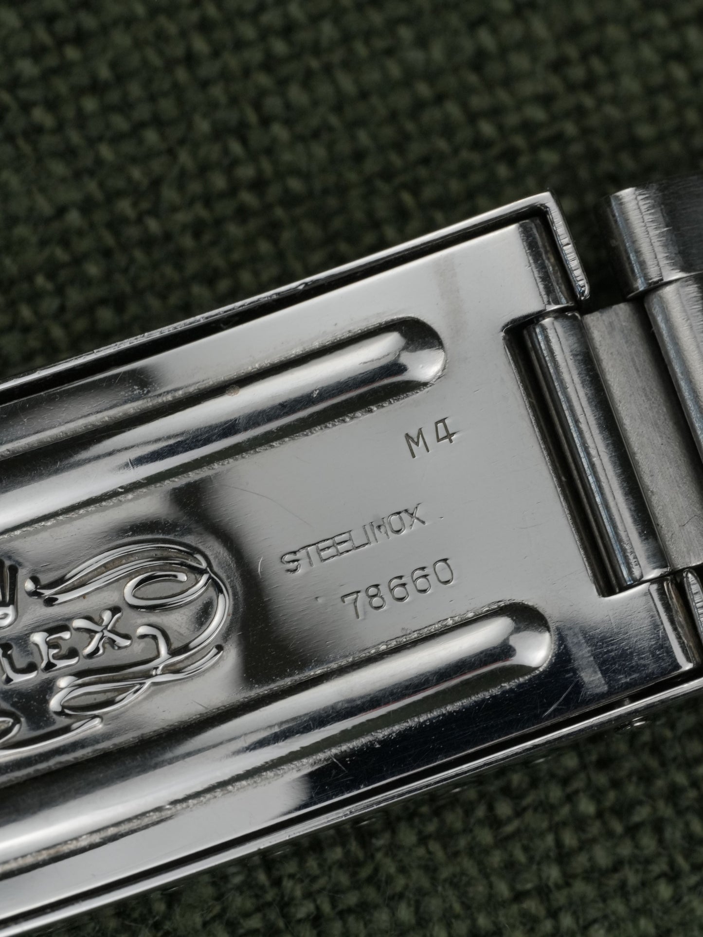 Rolex Oyster Armband Stahl 78660/501 M4 (1988)
