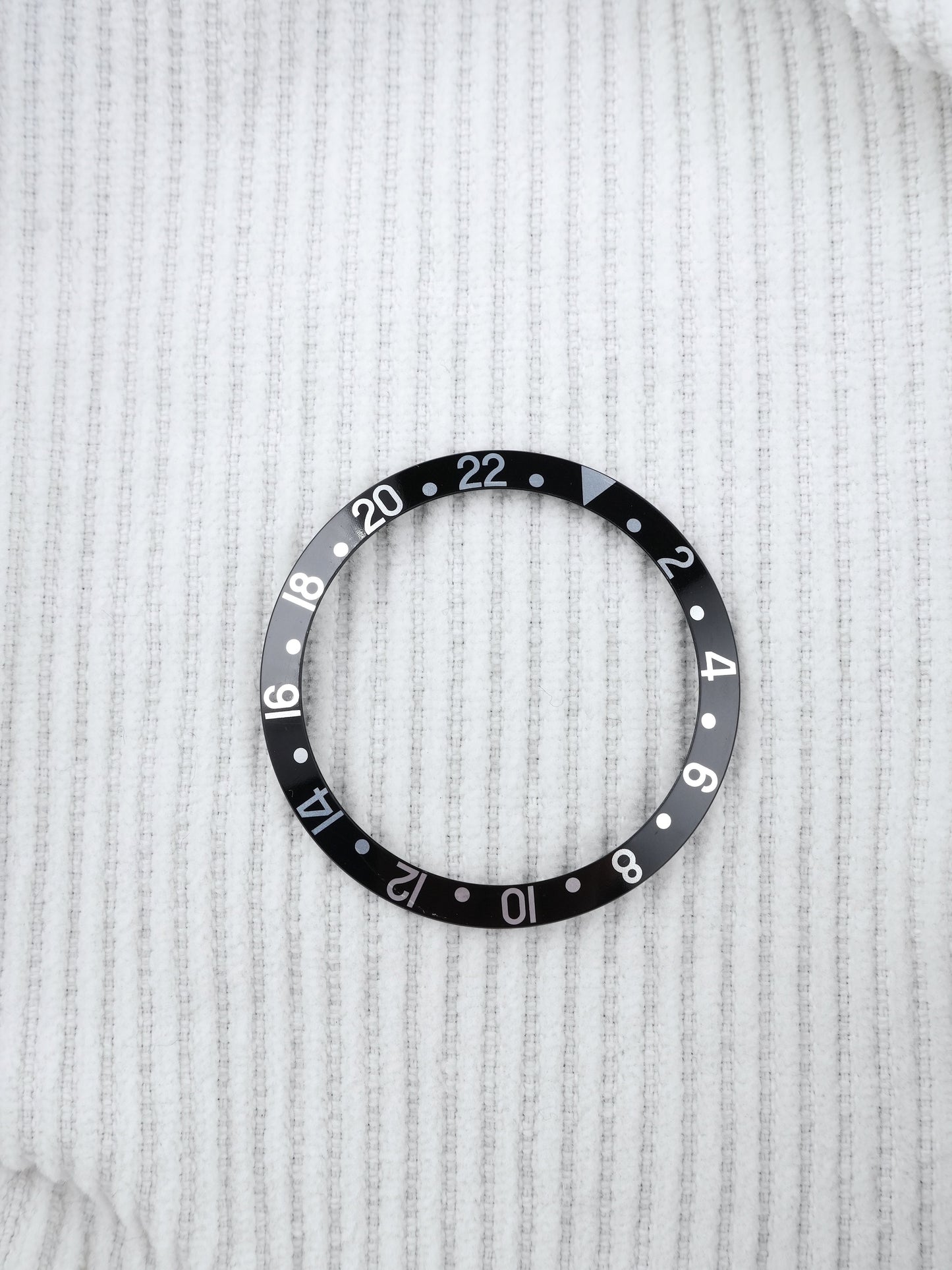 Rolex Inlay | Insert | Einlage Schwarz für GMT-Master 16700 | GMT-Master II 16710 | 16760