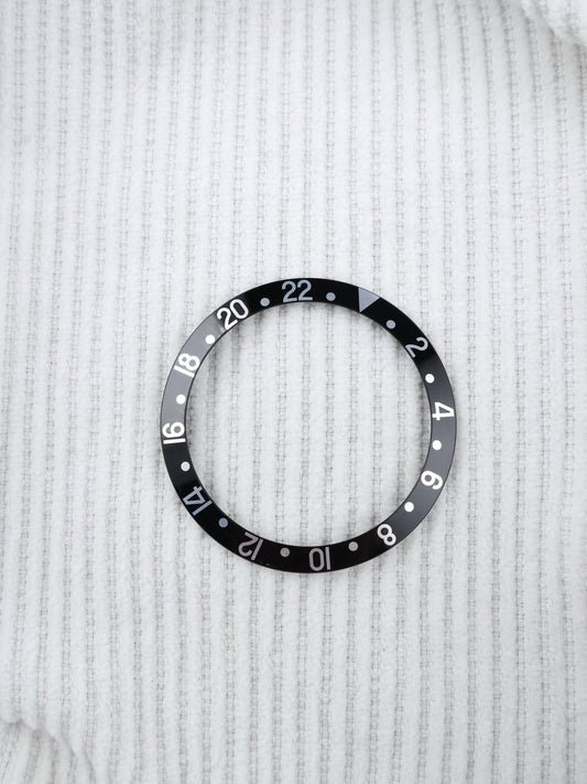 Rolex Inlay | Insert | Einlage Schwarz für GMT-Master 16700 | GMT-Master II 16710 | 16760