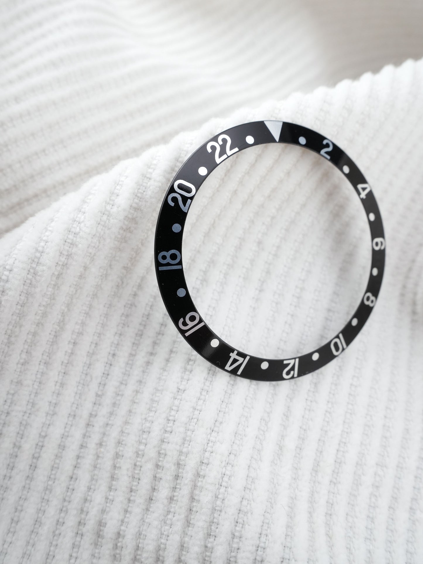 Rolex Inlay | Insert | Einlage Schwarz für GMT-Master 16700 | GMT-Master II 16710 | 16760