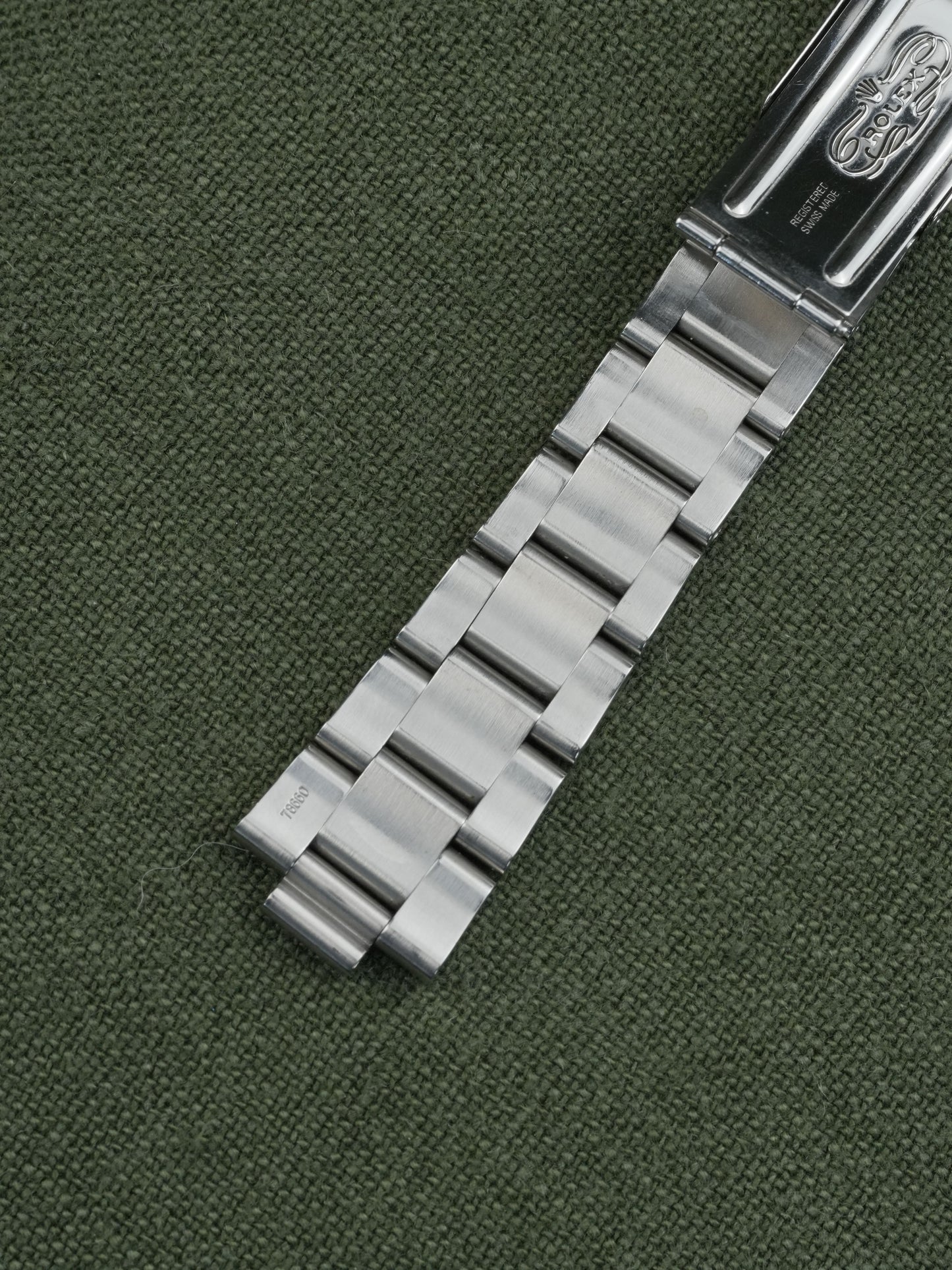 Rolex Oyster Armband Stahl 78660/501 M4 (1988)
