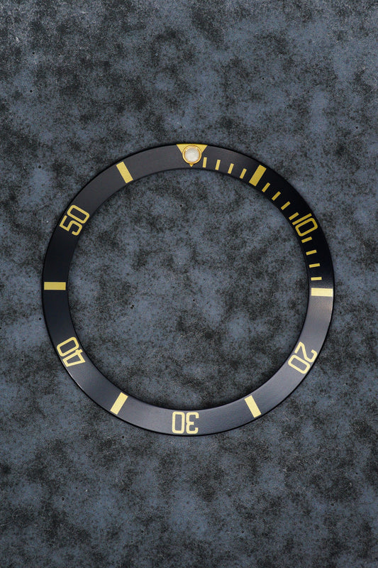 Rolex Inlay | Insert | black for Submariner 16808 | 16613 | 16618 Tritium