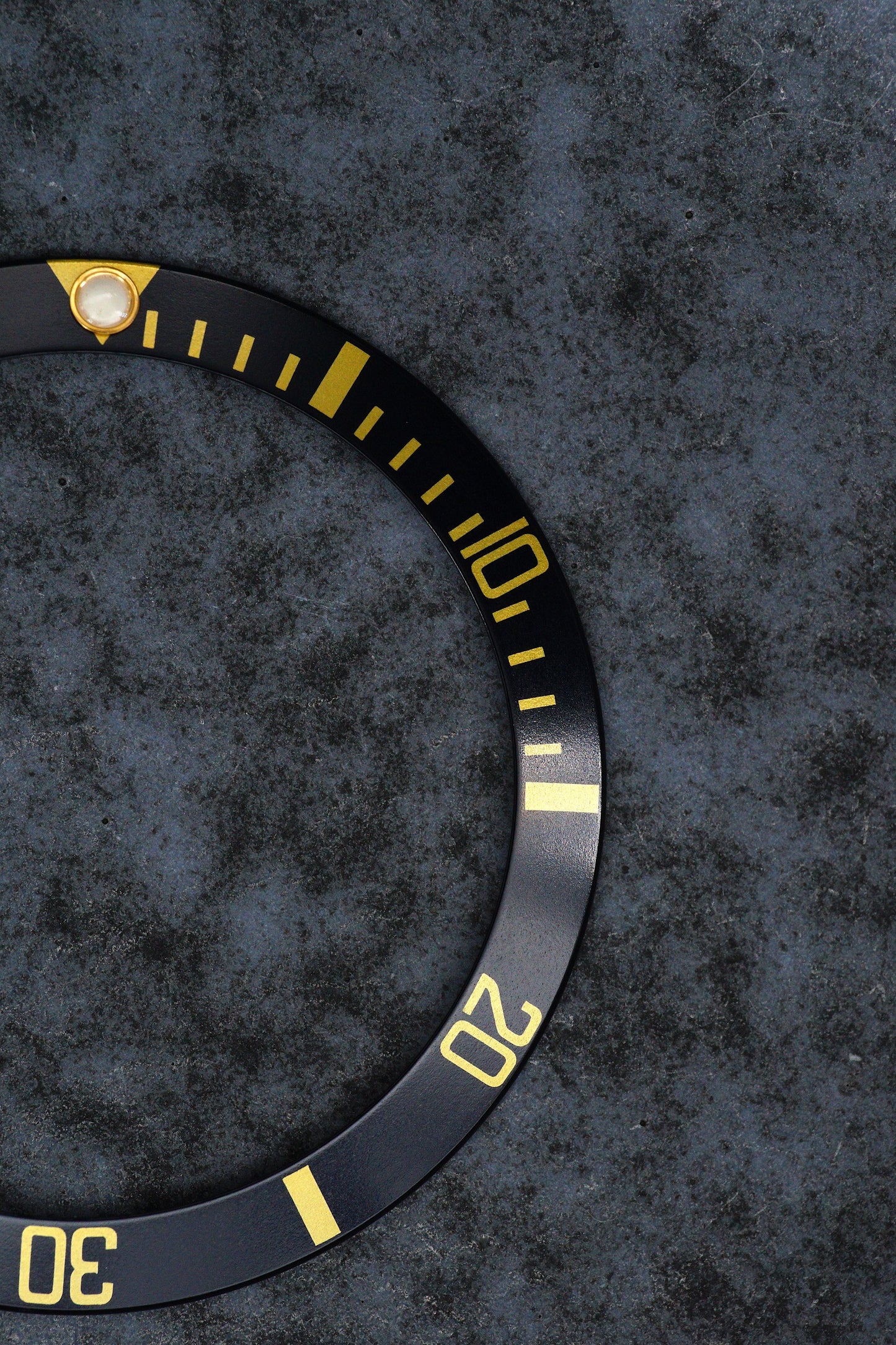 Rolex Inlay | Insert | black for Submariner 16808 | 16613 | 16618 Tritium