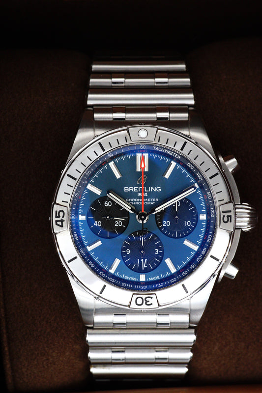 Breitling Watch Steel Chronometer Chronomat B01 42 | German ( German ) Fullset | 2020