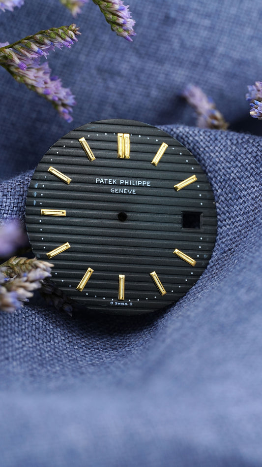 Patek Philippe Sigma Zifferblatt blau ,,Blue Dial'' für Nautilus 3700 Tritium Gold Version