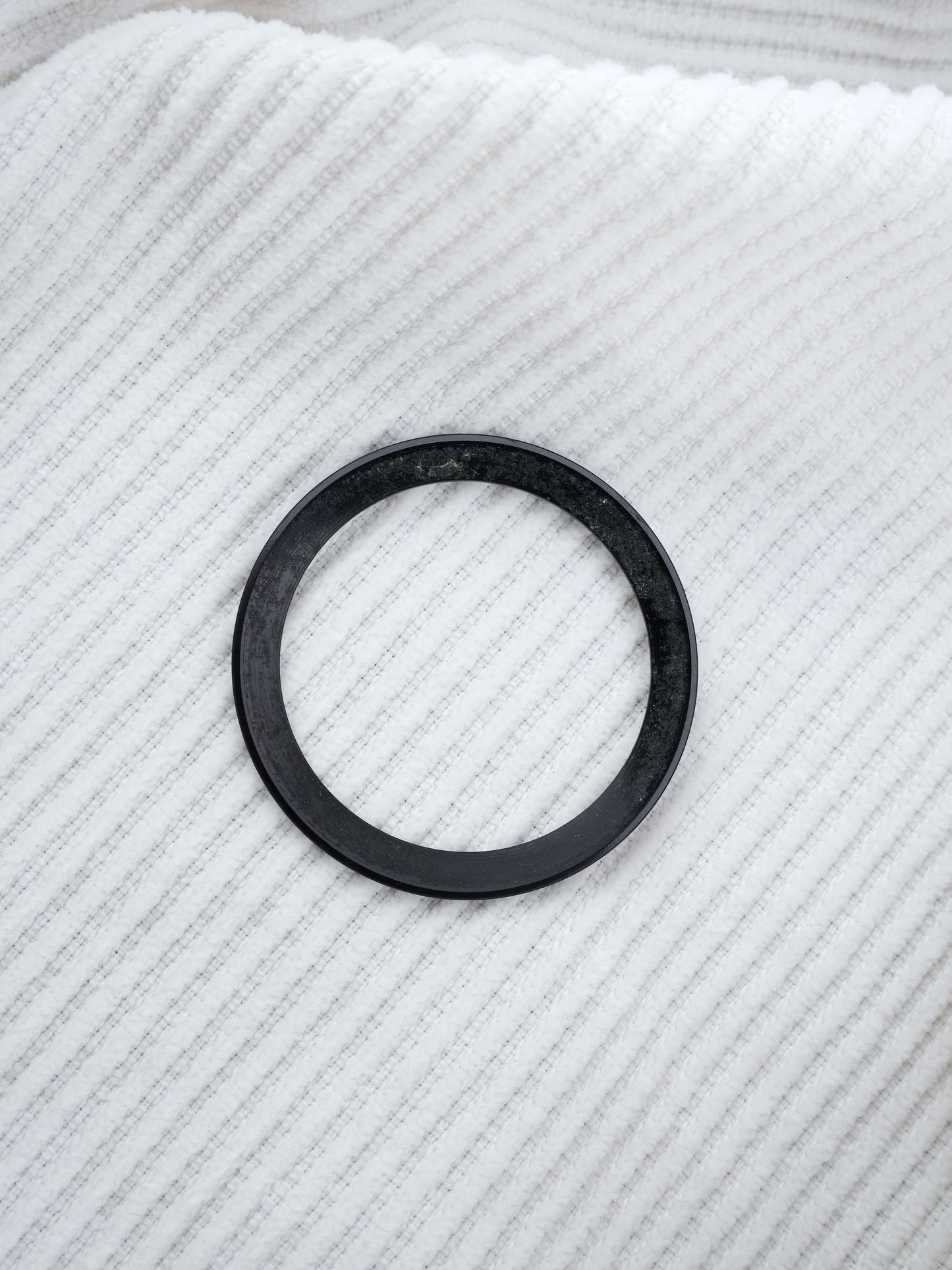 Rolex schwarz Inlay | Insert | Einlage Fat Font Seriph für GMT-Master 1675