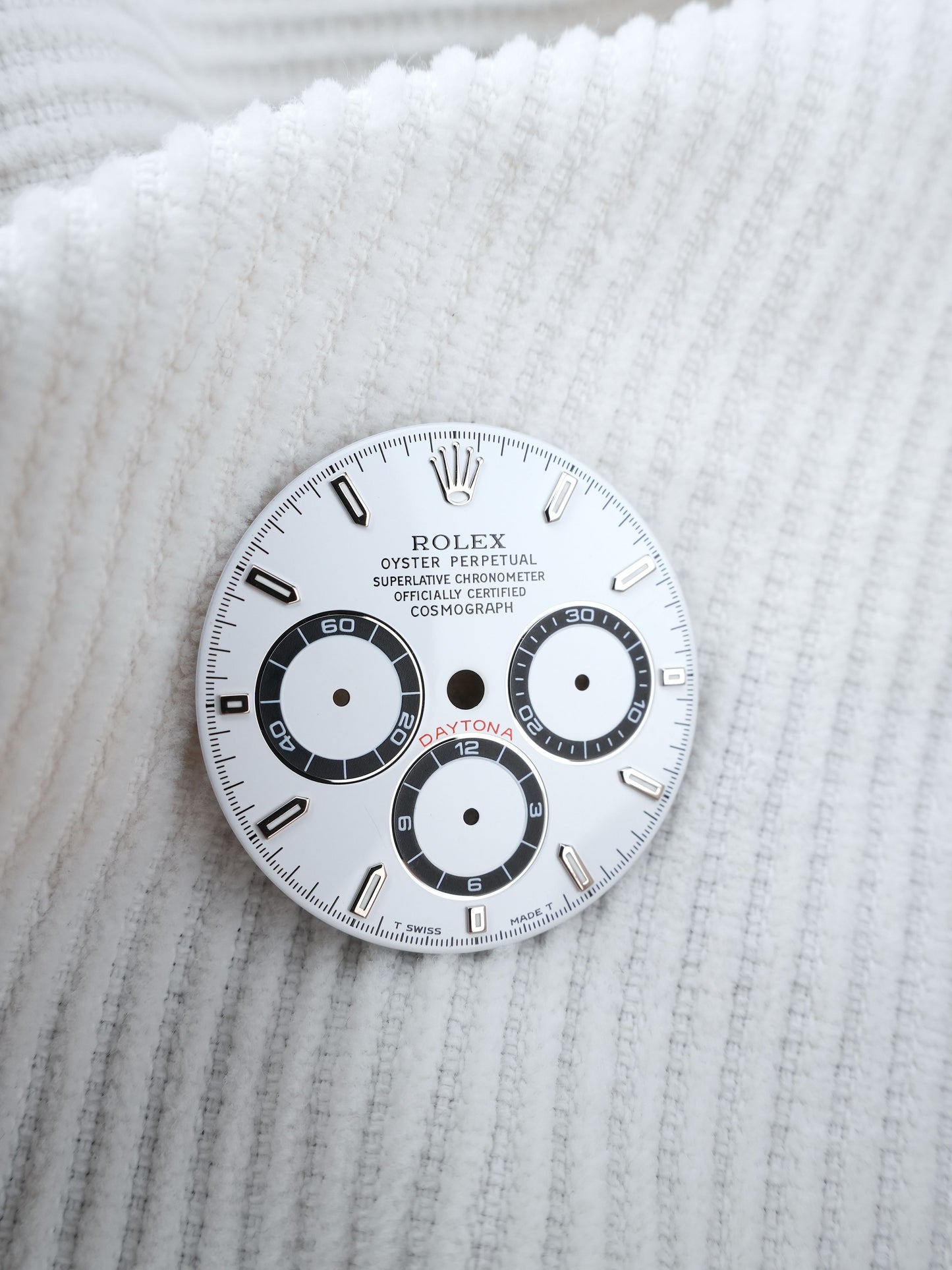 Rolex dial for Zenith Cosmograph Daytona 16520 Tritium