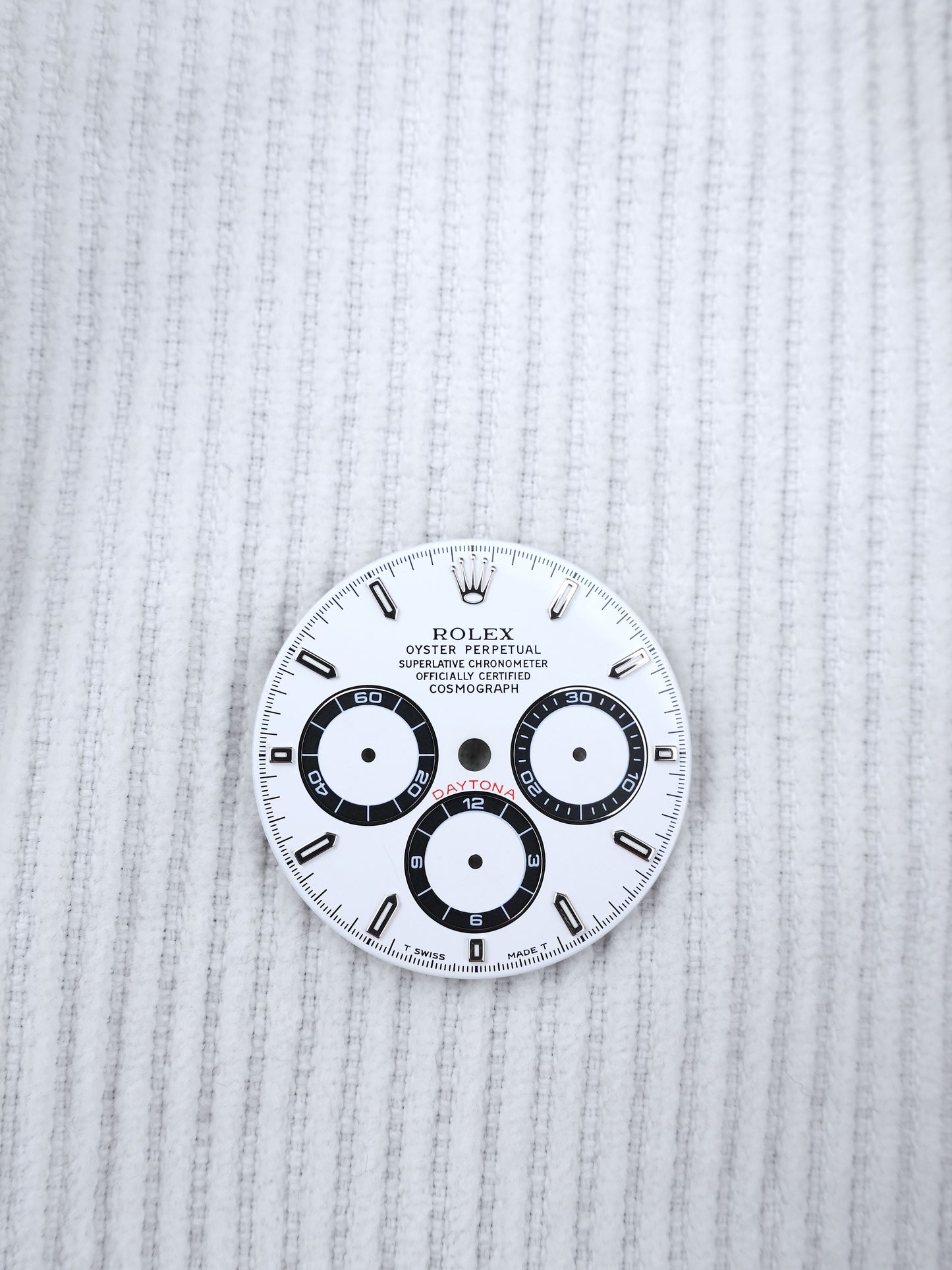 Rolex dial for Zenith Cosmograph Daytona 16520 Tritium