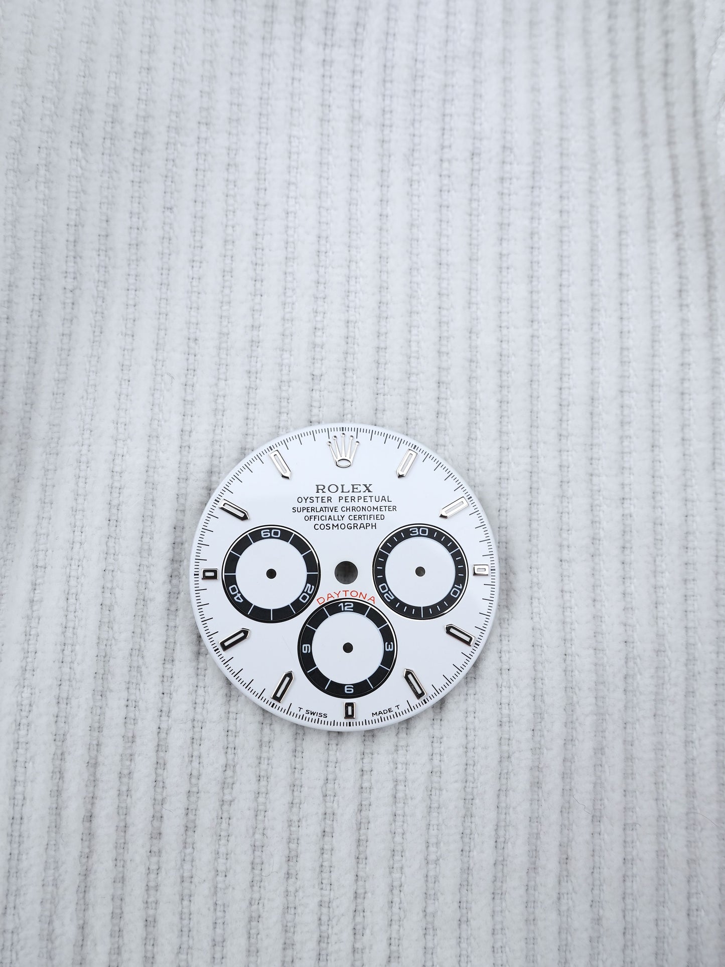 Rolex dial for Zenith Cosmograph Daytona 16520 Tritium