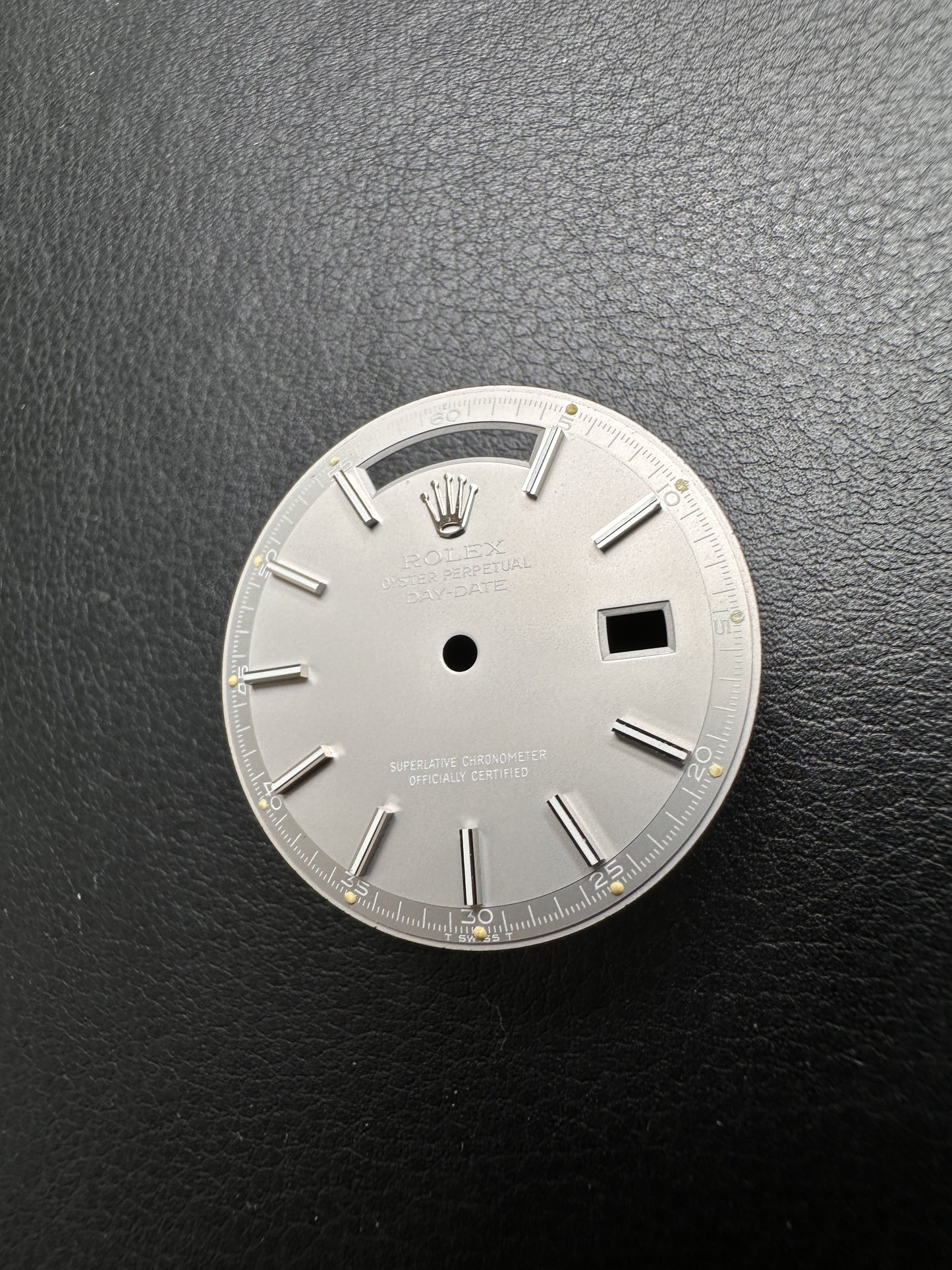 Rolex Dial grey for Day-Date 36mm ,,Ghost Dial'' 1803/9 | 1803/6 | 1802 Tritium
