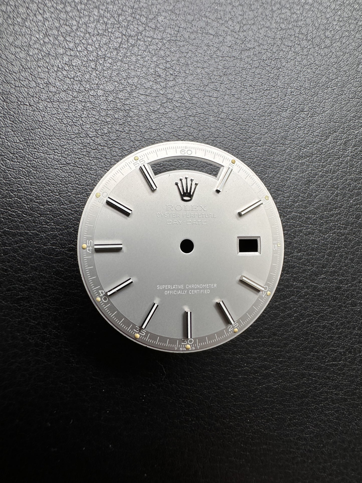 Rolex Zifferblatt grau für Day-Date 36 mm Grey Ghost Dial 1803/9 | 1803/6 | 1802 Tritium