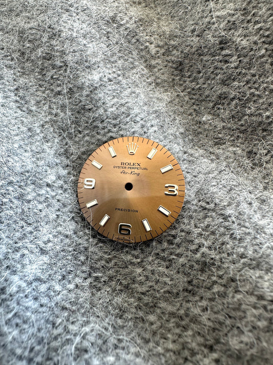 Rolex “Salmon” Salmon Dial 3-6-9- for Airking 14000 | 14010 Tritium