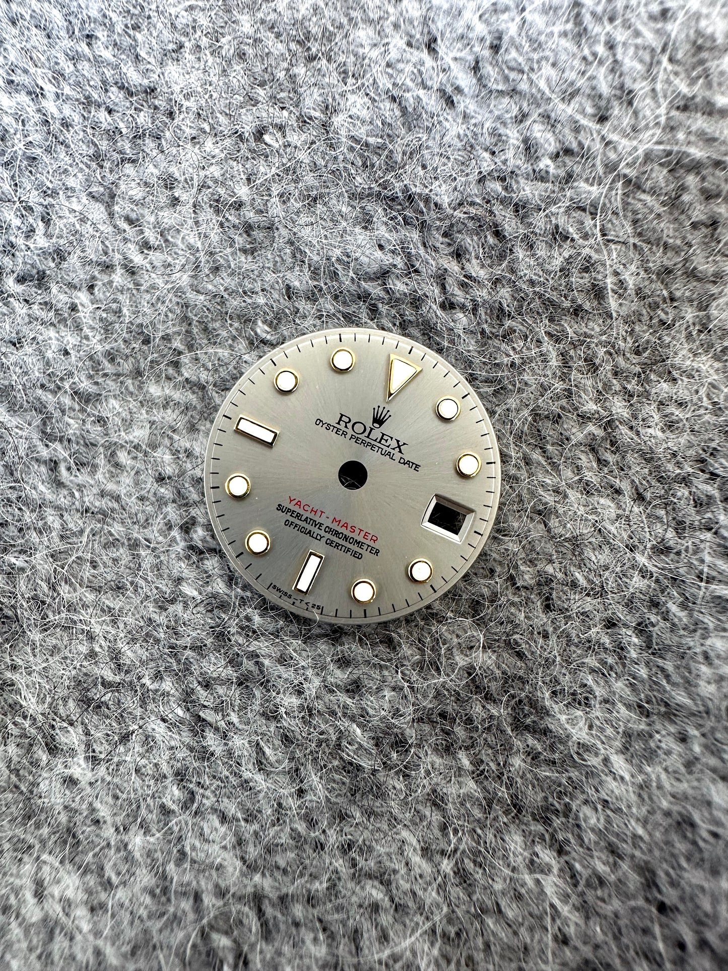 Rolex Yachtmaster Zifferblatt silber für Gelbgold Modelle Lady Yacht-Master