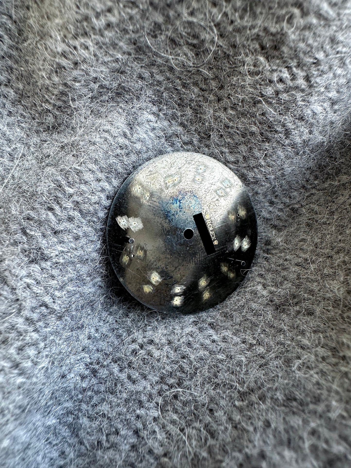 Rolex Zifferblatt schwarz für Milgauss 116400GV inkl. Zeigersatz