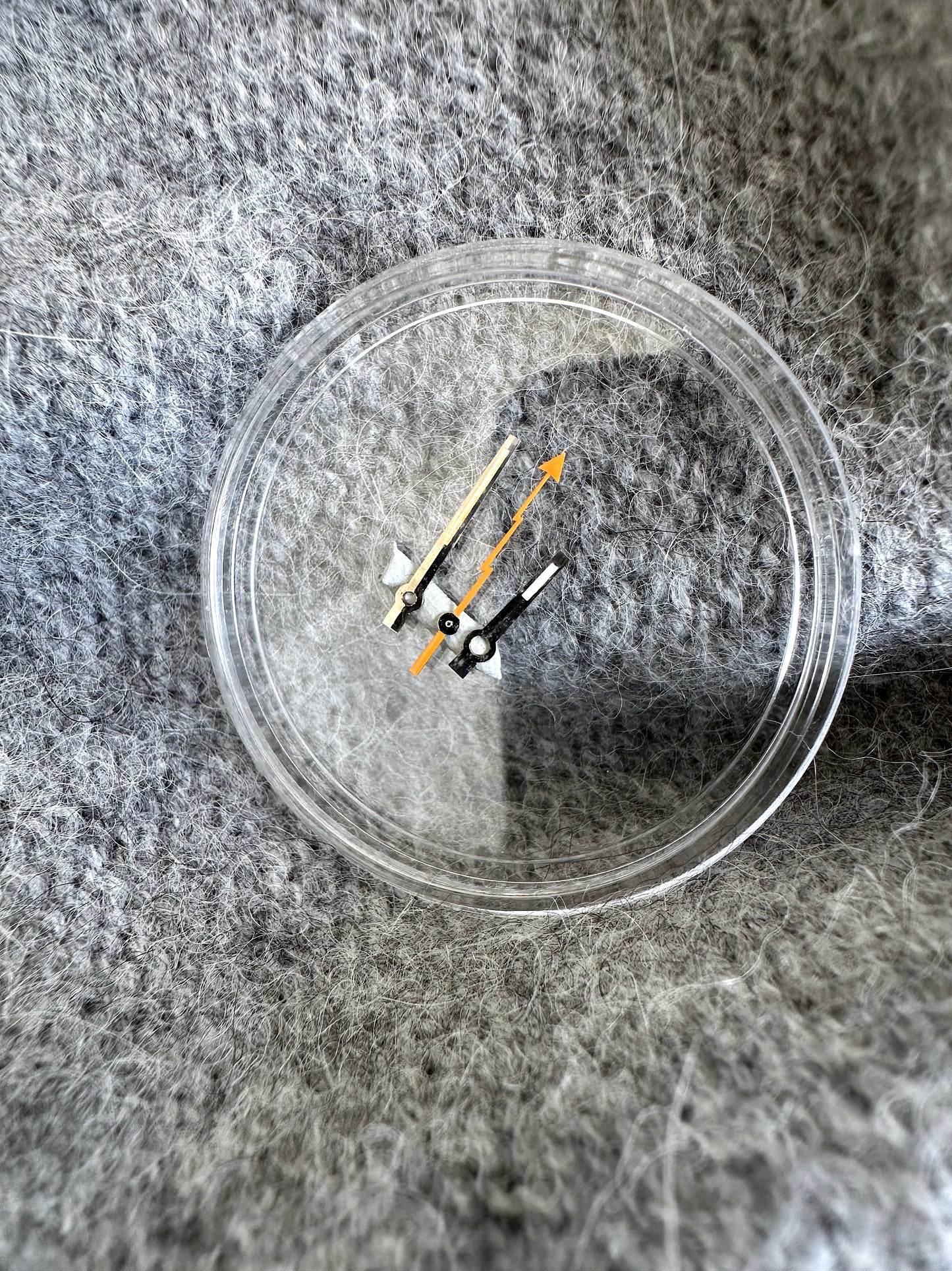 Rolex Zifferblatt schwarz für Milgauss 116400GV inkl. Zeigersatz
