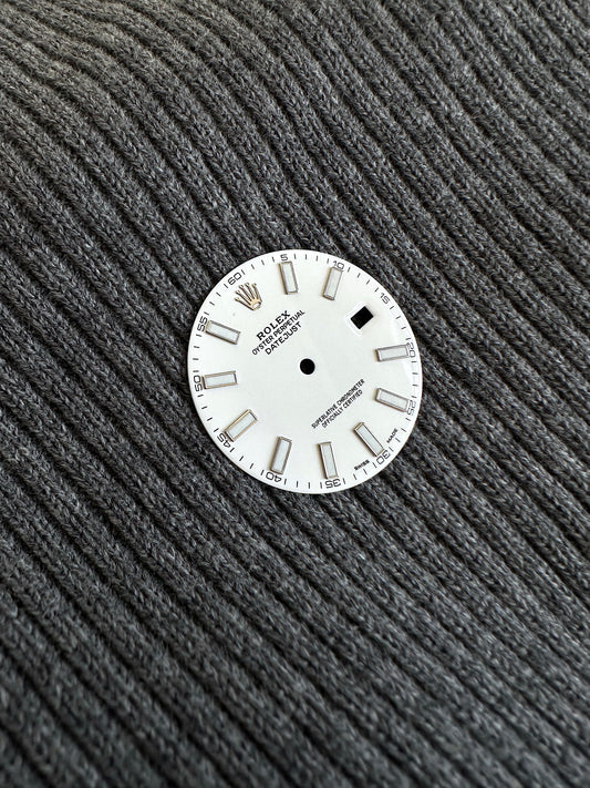 Rolex weißes Zifferblatt für Datejust 2 Ref. 116300 | 116334
