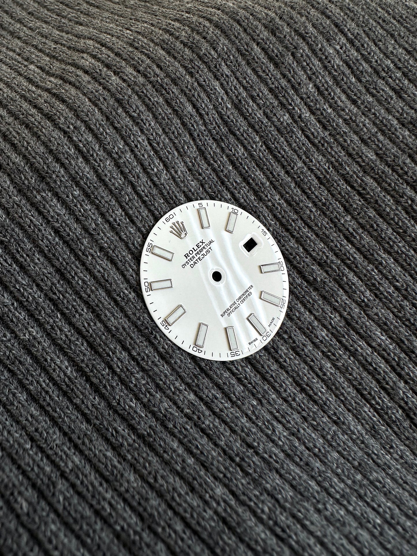 Rolex weißes Zifferblatt für Datejust 2 Ref. 116300 | 116334