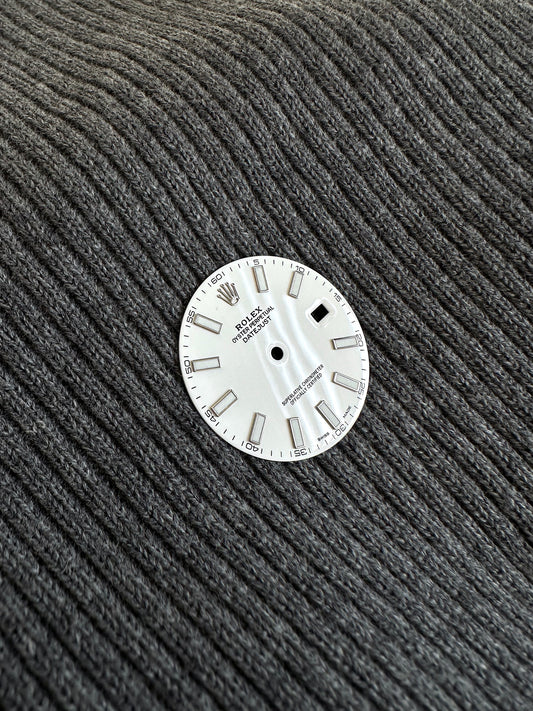 Rolex weißes Zifferblatt für Datejust 2 Ref. 116300 | 116334