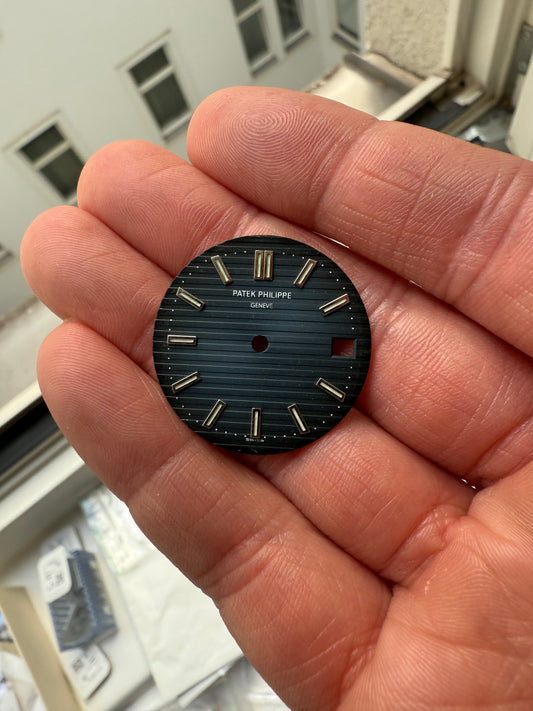 Patek Philippe Nautilus Zifferblatt blau für 5711 Stahl Version