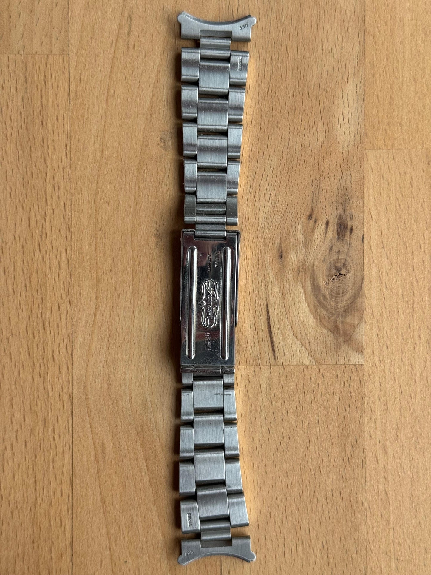 Rolex Oyster Band 78360 |580 Endlinks Code H (1983) für diverse Modelle 1983
