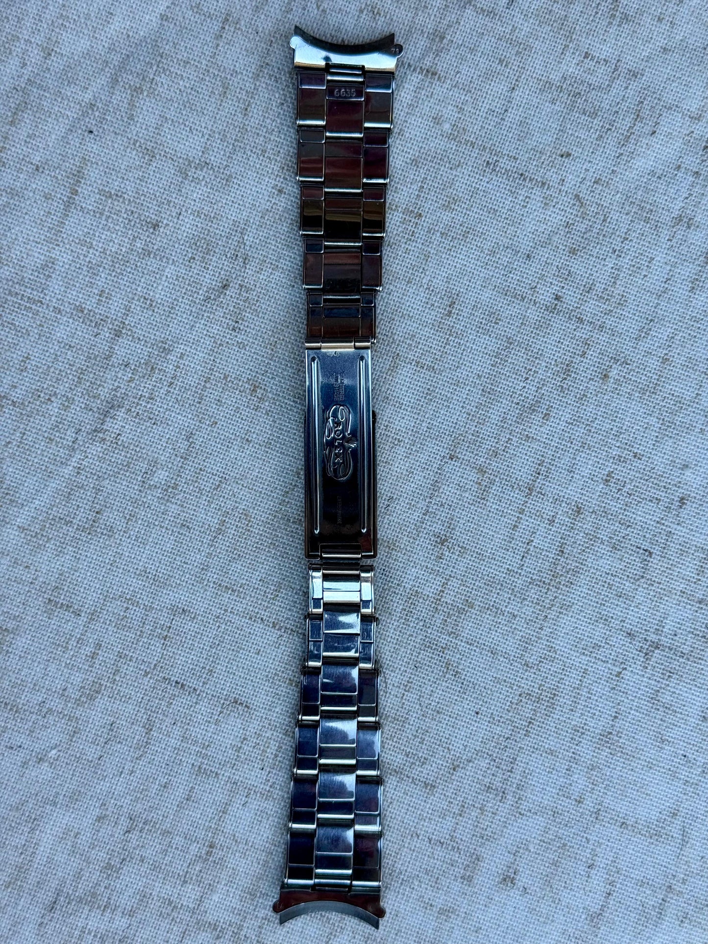 Rolex PAUL NEWMAN Oyster Rivet Nieten Armband 6635 | 71 Endlinks für Daytona 6239 | 6241