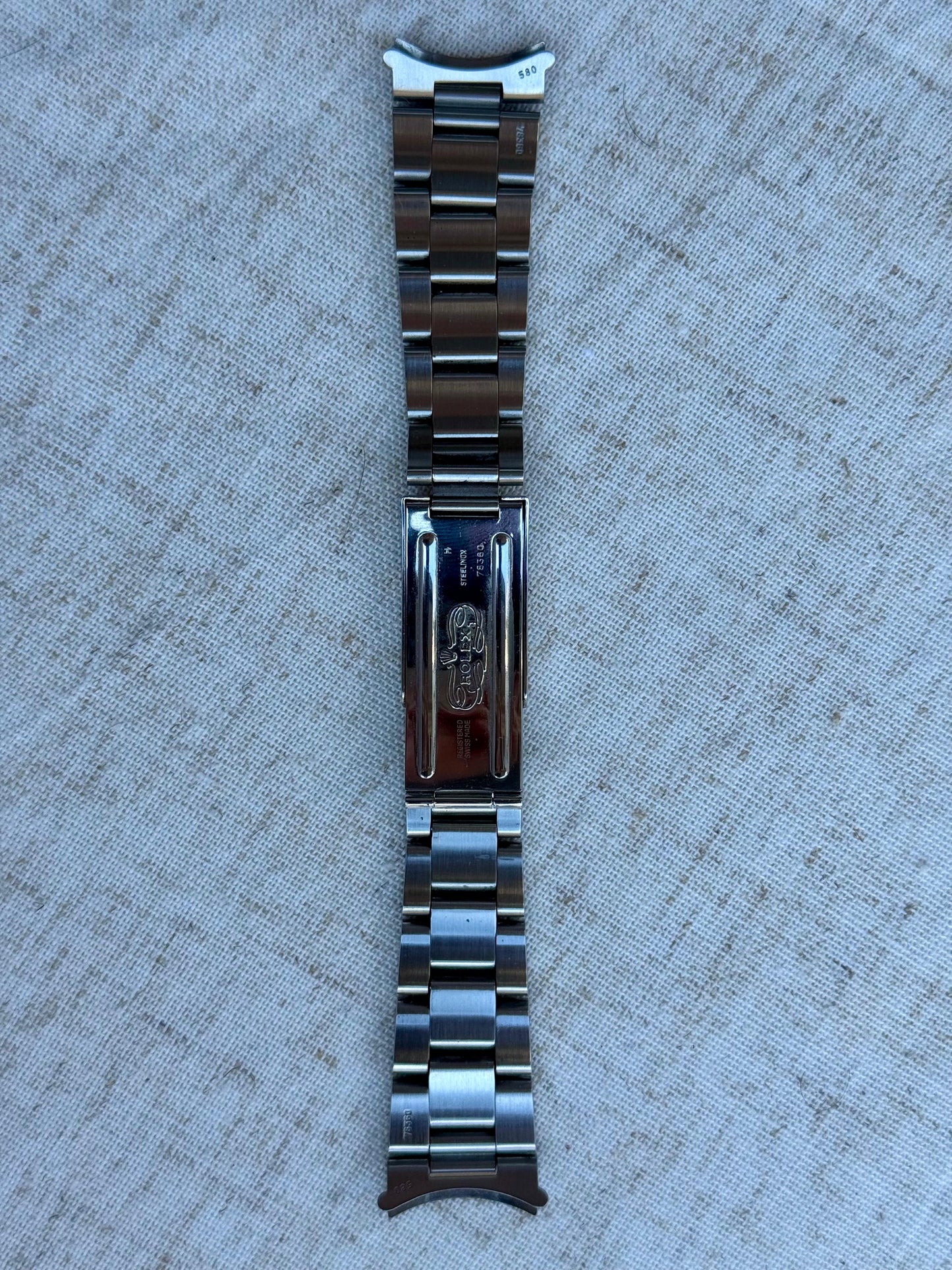 Rolex Oyster Band 78360 |580 Endlinks Code H (1983) für diverse Modelle 1983