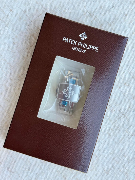 Patek Philippe - NOS Buckle / Schließe stahl - für Aquanaut 5167 | 5164 | 5968 noch in Blister Sealed