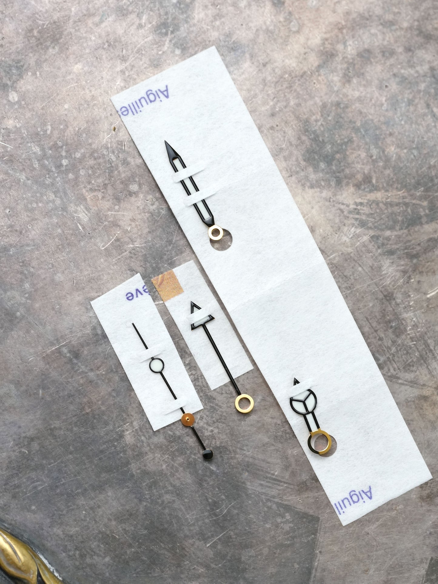 Rolex NOS "SARU" handset for GMT Master 116758 for Pave Dial