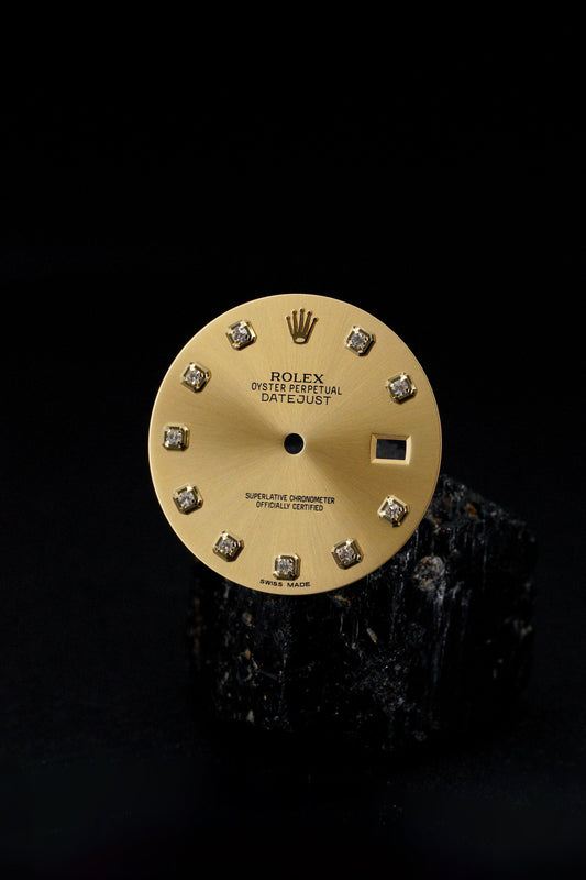Rolex Gold Diamant Zifferblatt ,,Diamond Dial'' für Datejust 36 mm 116233 | 116238 | 16238 | 16233