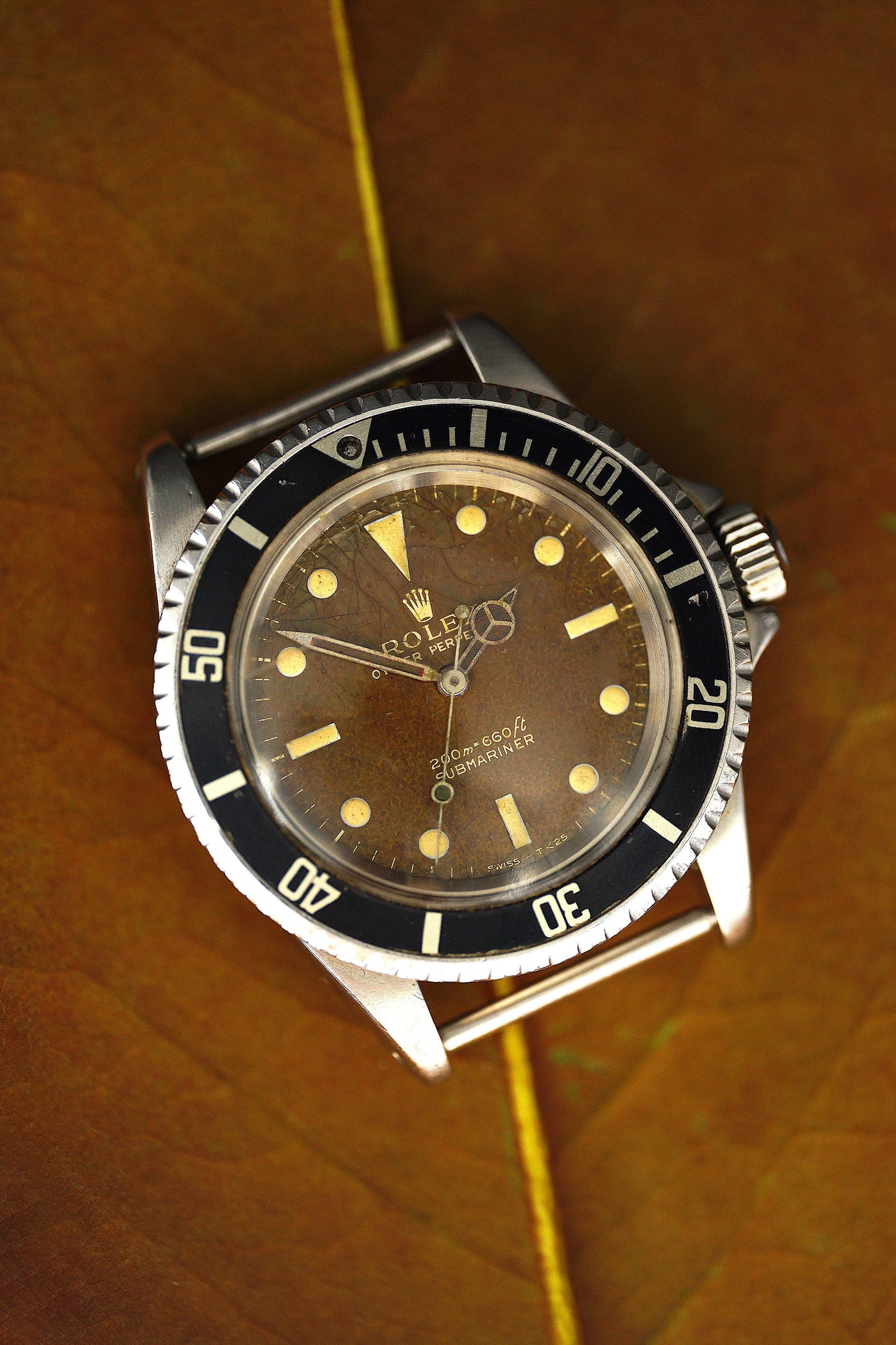 Rolex Submariner 5513 Brown - Gilt - Spider Dial Zifferblatt | 1966 (1/66) | 1.39x.xxx serial | 1520 Cal