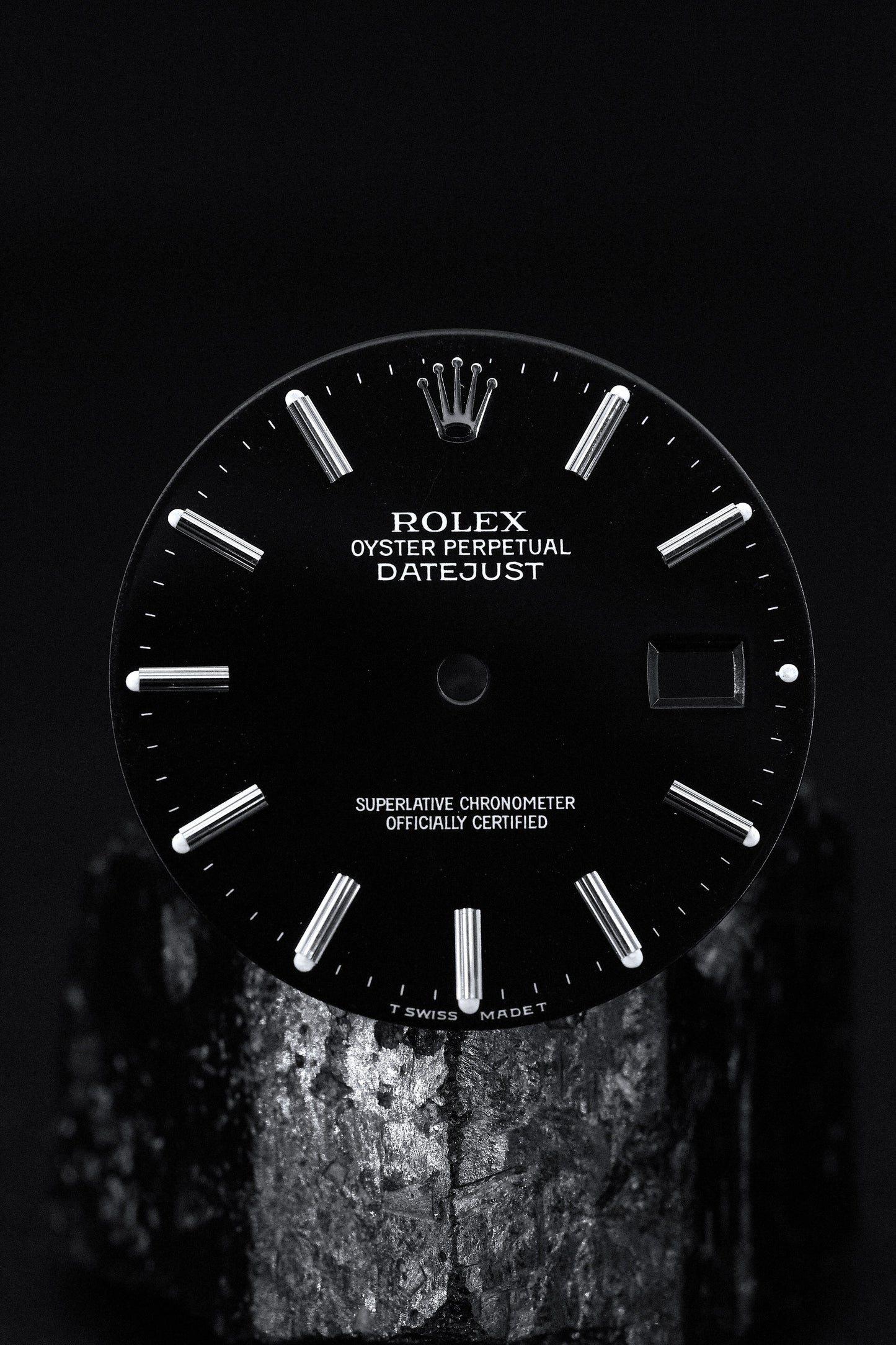 Rolex Zifferblatt schwarz für OP Datejust 36mm Tritium 16234 | 16014 | 16200 und andere