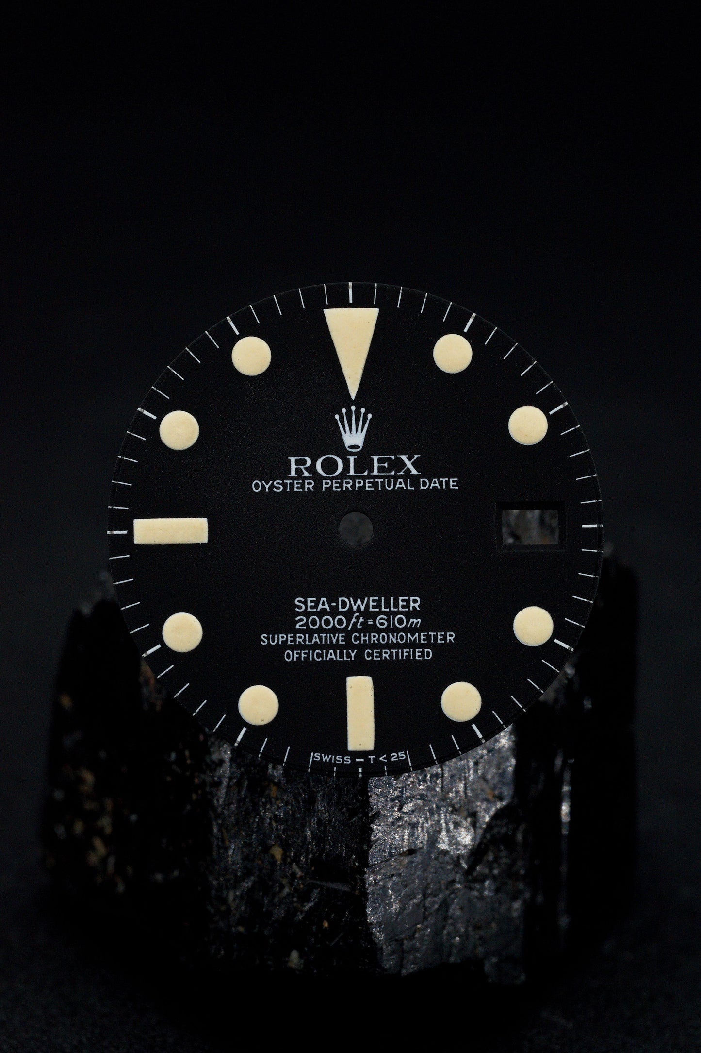 Rolex Matte Dial for Sea-Dweller 1665 Tritium Patina