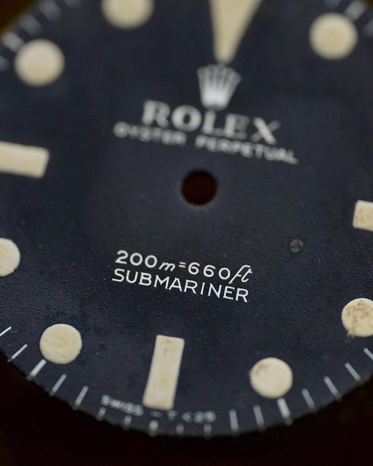 Rolex matte dial "Meters First" for Submariner 5513 tritium version