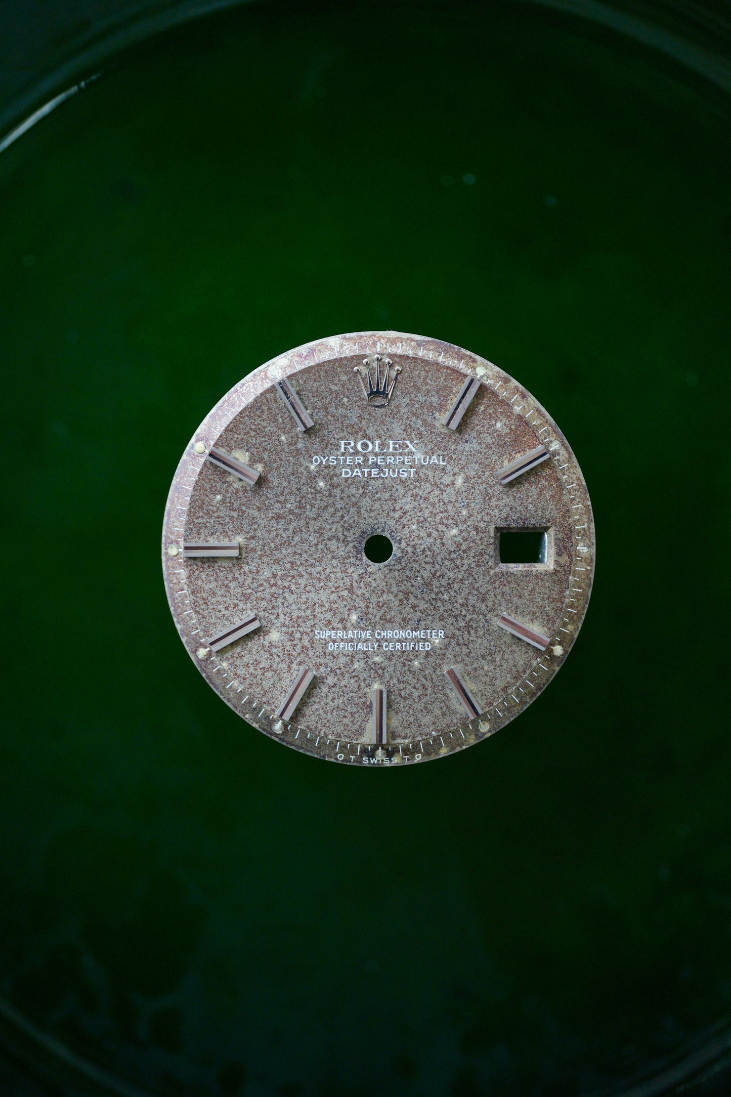 Rolex tropical faded dial for OP Datejust 36 mm 1600 / 1601 / 1603 and others